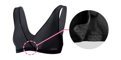 ジオライン メッシュ フロントホック コンフォート ソフトブラ