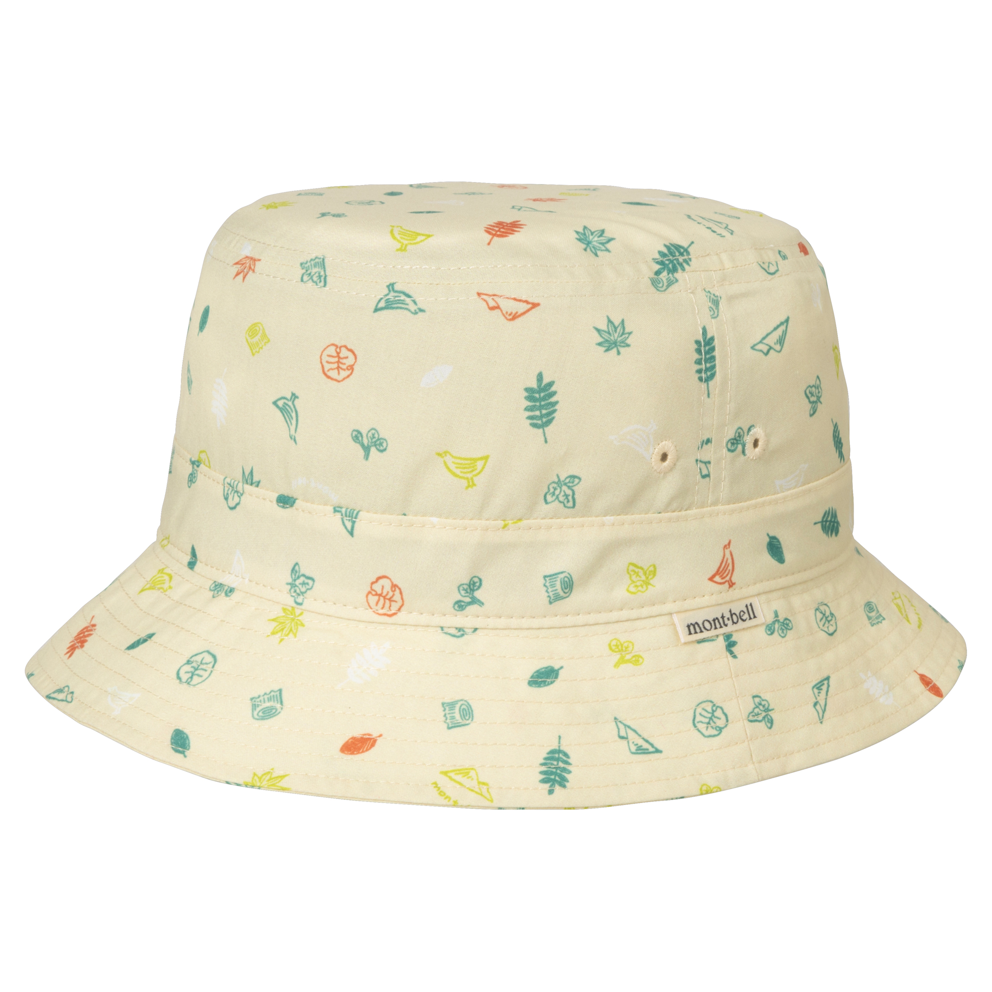 WIC.ライト プリントショートブリムハット