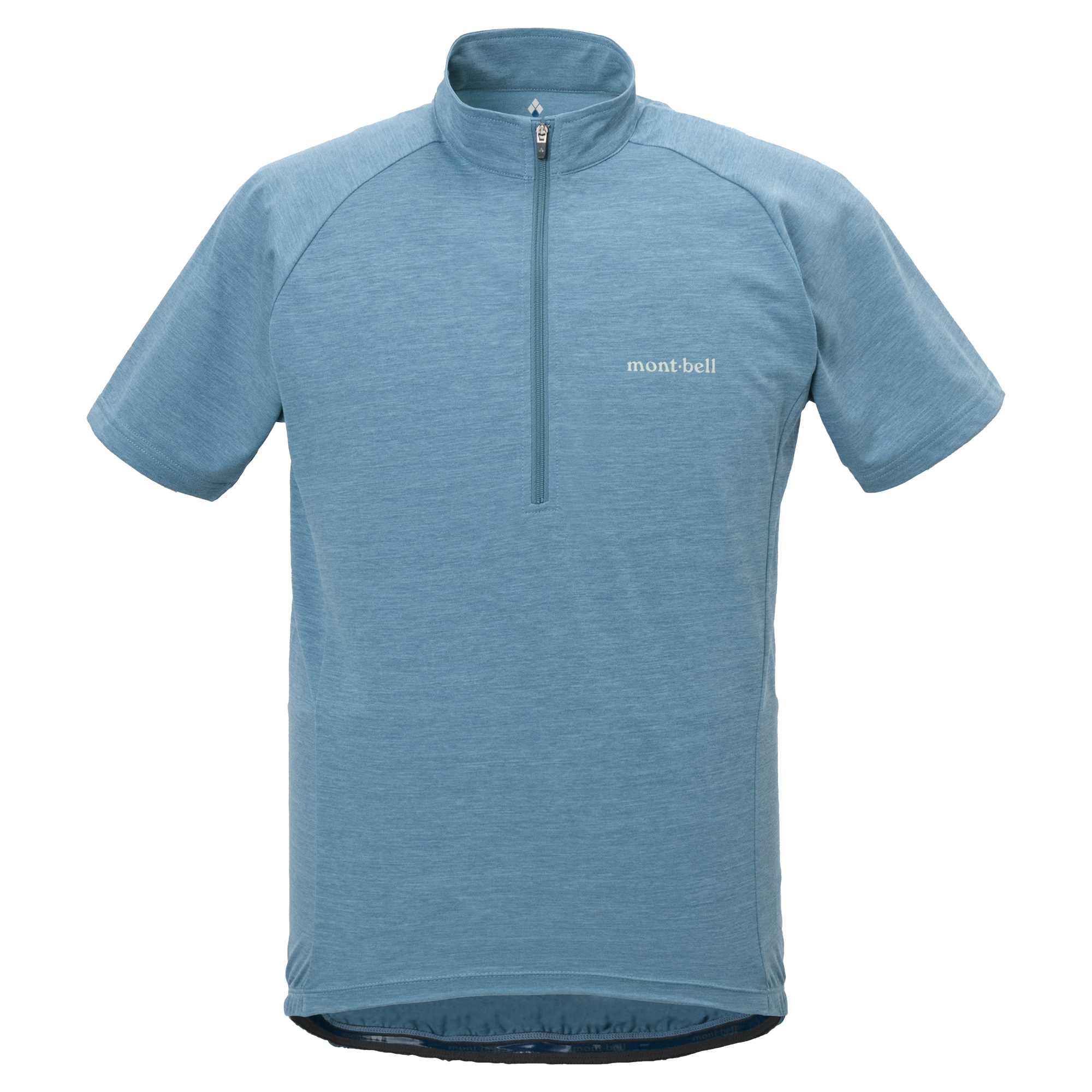 WIC.UVテクト サイクル ショートスリーブ ジップシャツ メンズ