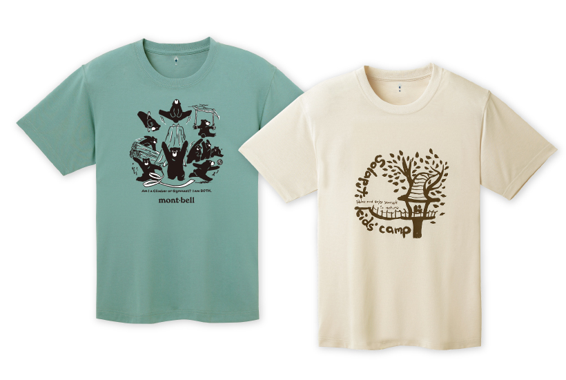 寄付付きTシャツの写真2枚